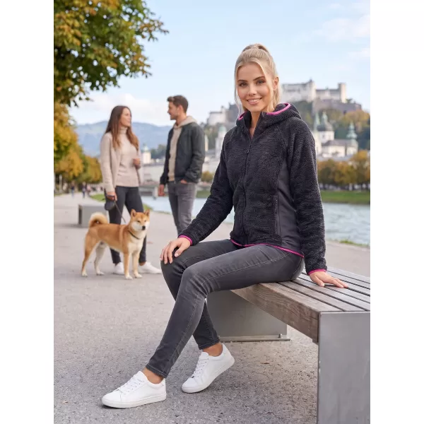  Damen-Sweatshirt ALTISPORT ACERA SCHWARZ 