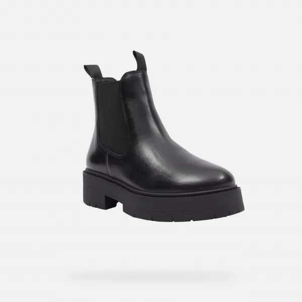  Damenschuhe GEOX SPHERICA EC7 G009692 SCHWARZ 