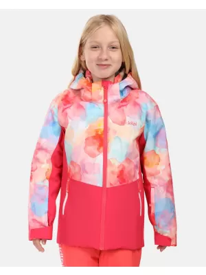 Skijacke für Mädchen KILPI SAMARA-JG ZJ0112KI ROSA