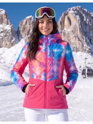 Winterjacke für Damen ALTISPORT GARDIN ROSA