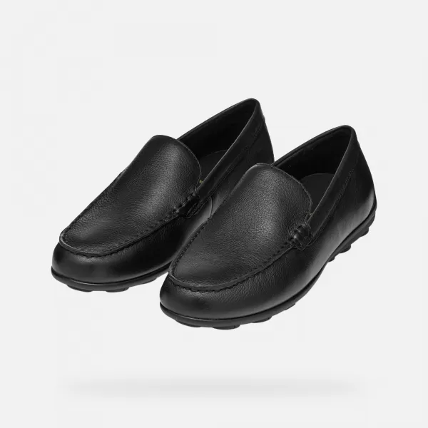 Herrenmokassins GEOX SPHERICA EC16 SCHWARZ 