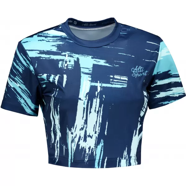  Premium-Crop-Top für Damen ALTISPORT VOJ/ALW010TR07 KRÁLOVSKÁ KÖNIGSBLAU 