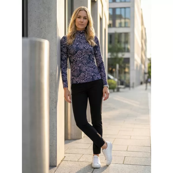  Damen-T-Shirt KIXMI VENUS DUNKELBLAU 