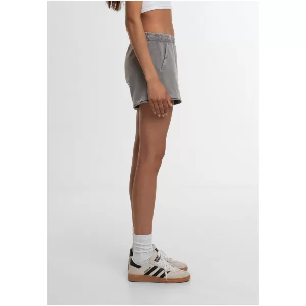  Damen-Shorts URBAN CLASSICS TB7470 STAHLGRAU 