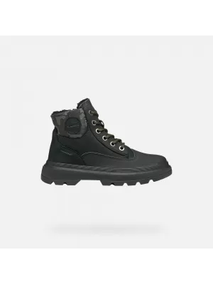 Stiefeletten für Jungen GEOX KIDDARTAH WPF J56MLB032MNC0033 SCHWARZ