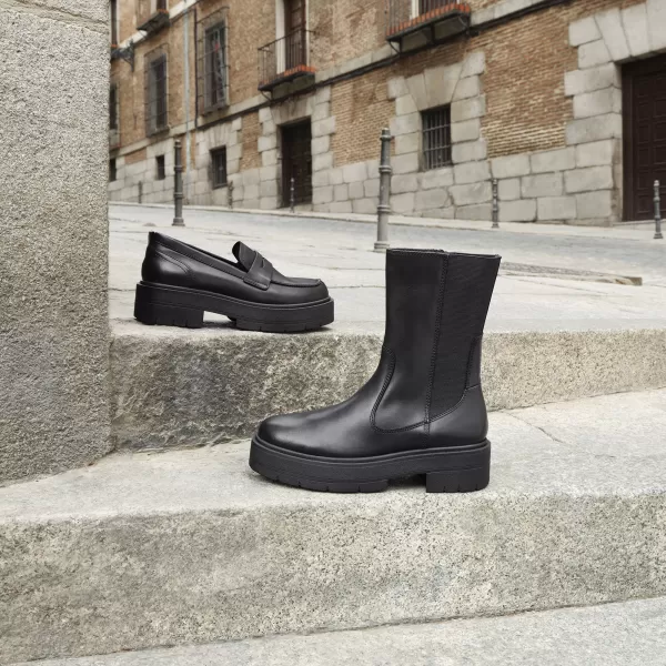  Damen-Stiefeletten GEOX G004255 SCHWARZ 