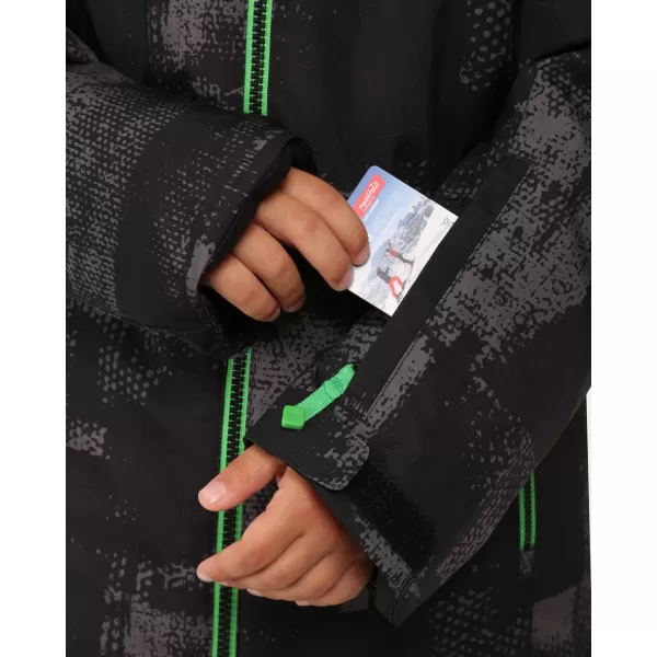  Skijacke für Jungen KILPI ATENI-JB ZJ0102KI SCHWARZ 