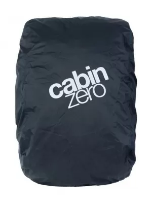 Rucksack-Regenmantel CABINZERO ADVENTURE RAINCOVER ABSOLUT SCHWARZ