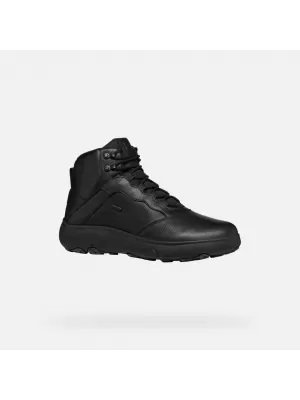 Herren-Stiefeletten GEOX NEBULA + GRIP AB G006828 SCHWARZ
