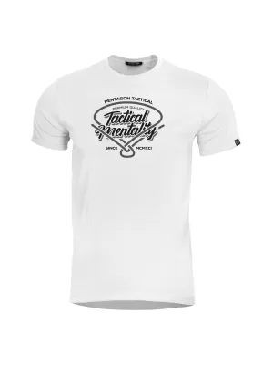 T-Shirt PENTAGON AGERON TACTICAL MENTALITY K09012 WEIß