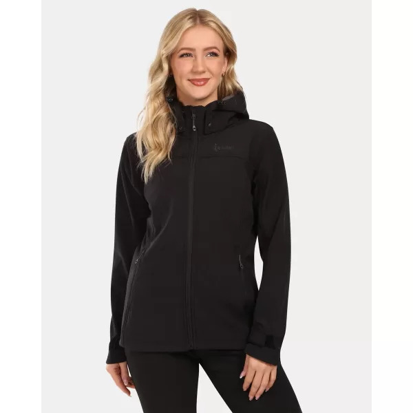  Softshelljacke für Damen KILPI RAVIA-W ZL0125KI SCHWARZ 