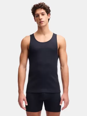 Herren-Tanktop UNDER ARMOUR M UA PERF COTTON TANK-2PK 6007622-001 SCHWARZ