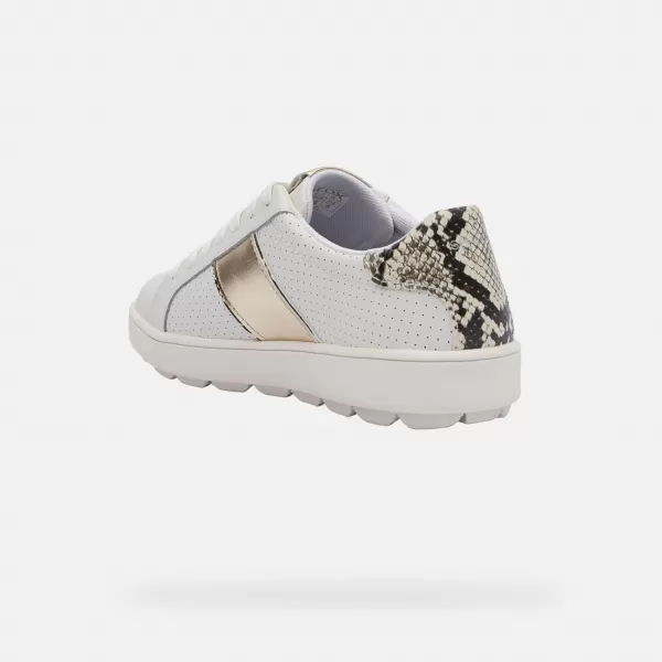  Damen-Sneaker GEOX SPHERICA ECUB-1 G000836 WEIß 