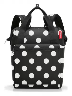Rucksack REISENTHEL ALLROUNDER R PUNKTE WEIß