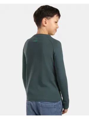 T-Shirt für Jungen KILPI VERATI-JB ZJ0301KI DUNKELGRÜN