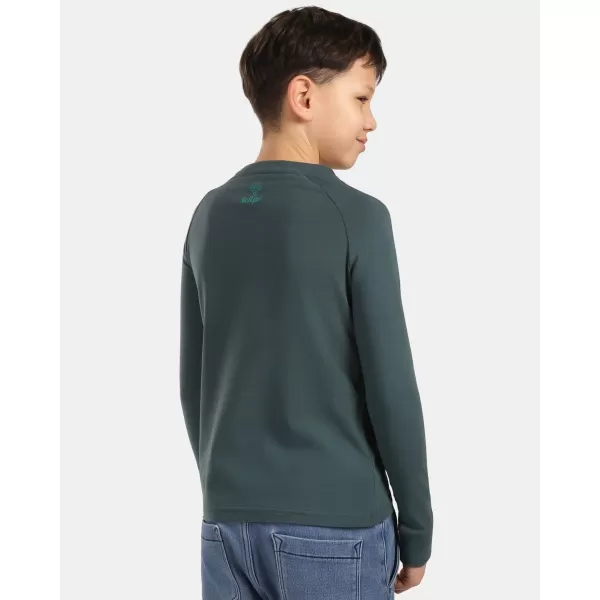  T-Shirt für Jungen KILPI VERATI-JB ZJ0301KI DUNKELGRÜN 
