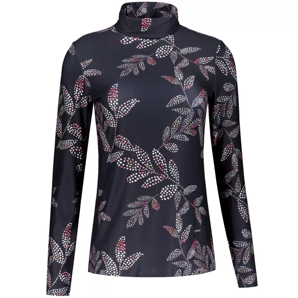 Rollkragenpullover für Damen ALTISPORT GERDA SCHWARZ 