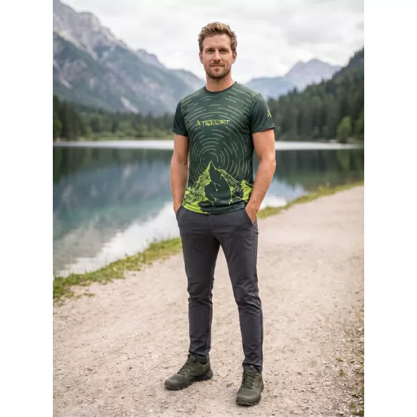  Herren Freizeithemd Premium ALTISPORT VOJ/ALM121TR06 KALK 