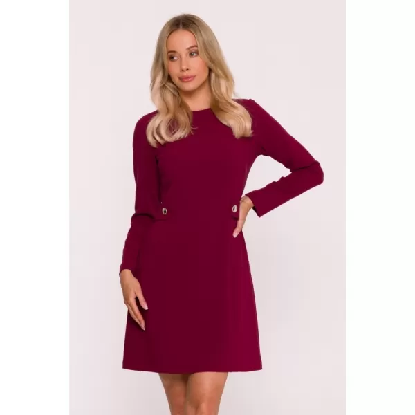  Kleid STYLOVE S419 KASTANIENBRAUN 