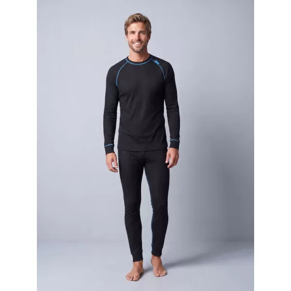  Herren-Thermoset ALTISPORT GAIN SCHWARZ/BLAU 