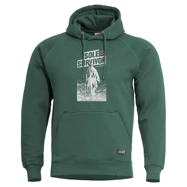  Sweatshirt PENTAGON PHAETON HOOD SWEATER K09021-SS83 SPRINGBOCK GRÜN 