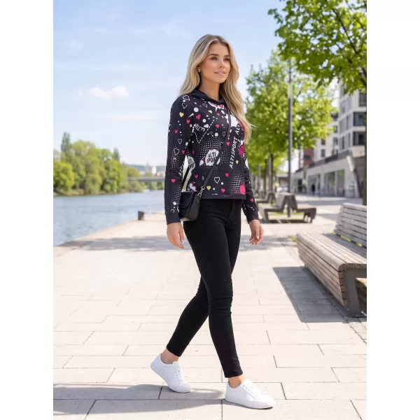  Damen-Sweatshirt ALTISPORT GILL SCHWARZ 