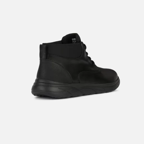  Herren-Stiefeletten GEOX PORTELLO SCHWARZ 