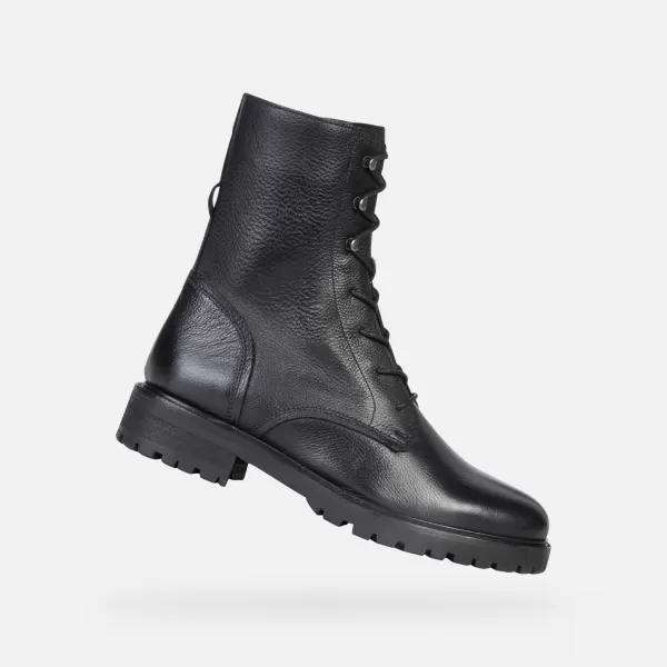  Damenschuhe GEOX HOARA G004709 SCHWARZ 