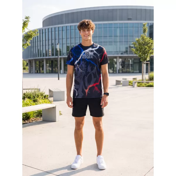  Männer funktionaler T -Shirt Premium ALTISPORT VOJ/ALM118TR01 BLITZ 