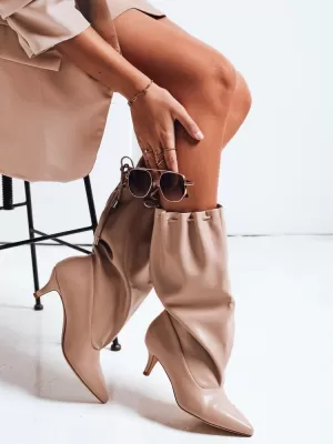Damenschuhe DSTREET ZY1137 BEIGE