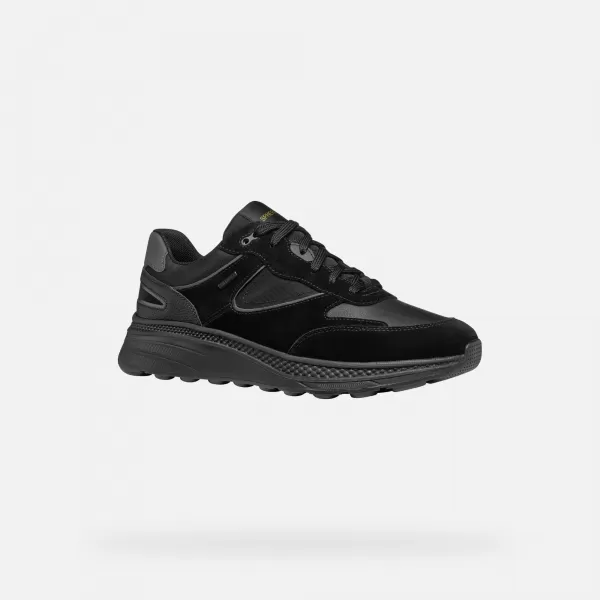  Herren-Sneaker GEOX SPHERICA ACTIF X1 G006837 SCHWARZ 