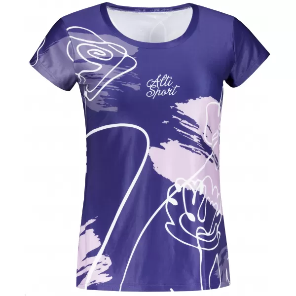  Damen Freizeitshirt Premium ALTISPORT VOJ/ALW120TR06 LILA 