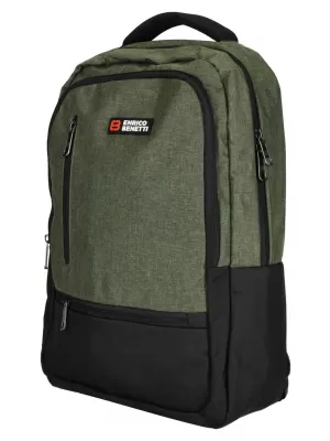 Rucksack ENRICO BENETTI HAMBURG 15 NOTEBOOK BACKPACK OLIVE