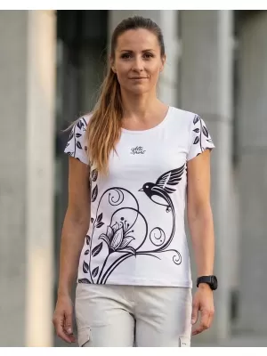 Damen Freizeitshirt Premium ALTISPORT VOJ/ALW106TR06 WEIß