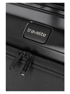 Koffer TRAVELITE NEXT 4W S FRONT POCKET SCHWARZ
