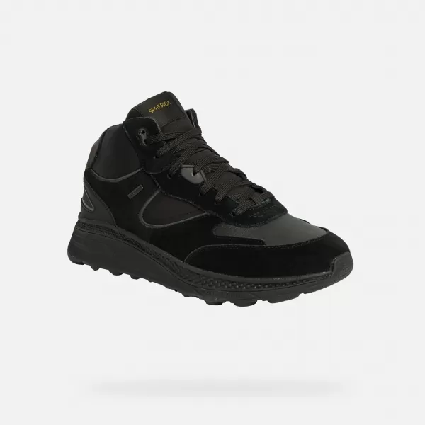  Herrenschuhe GEOX SPHERICA ACTIF X1 G011320 SCHWARZ 