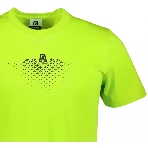  Herren-T-Shirt aus Baumwolle ALTISPORT ALM148129 KALK 
