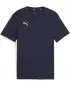 T -Shirt PUMA TEAMGOAL CASUALS TEE JR 658616_06 PUMA NAVY/PUMA WHITE