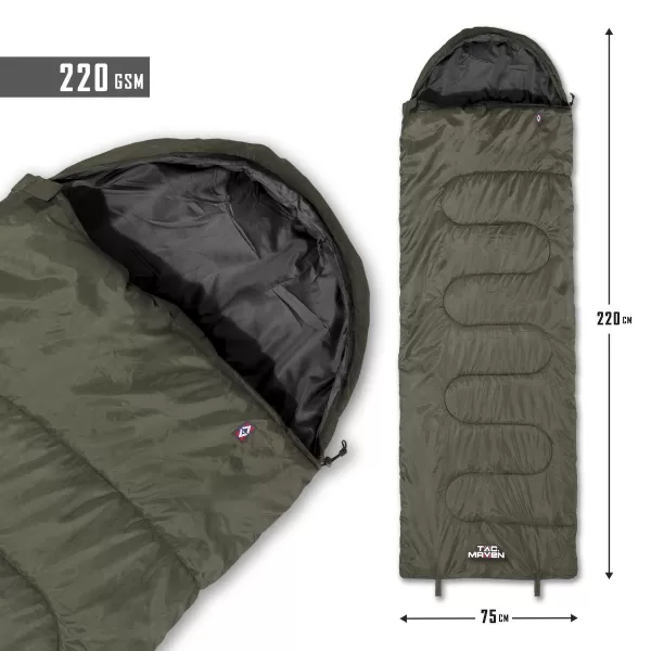  Schlafsack PENTAGON SENTINEL SLEEPING BAG 220GR/M² D19001 BRAUNGRAU 