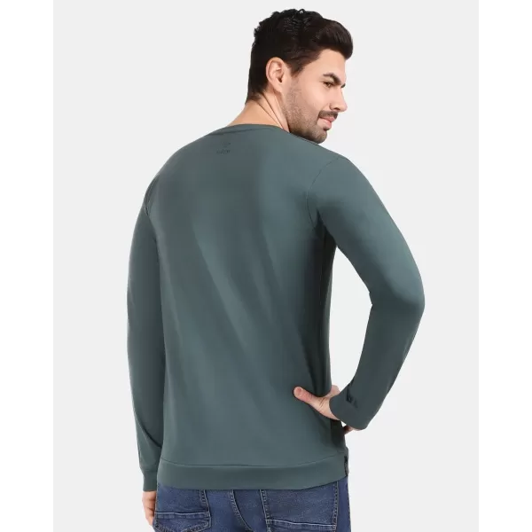  Herren-T-Shirt KILPI BASE-M ZM0301KI DUNKELGRÜN 