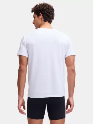Herren-T-Shirt UNDER ARMOUR M UA PERF COTTON CREW NECK-2PK 6007621-100 WEIß