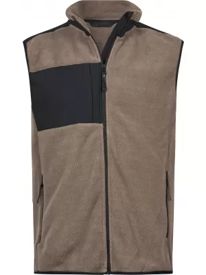Herrenweste TEE JAYS | TJ 9122 TON/SCHWARZ