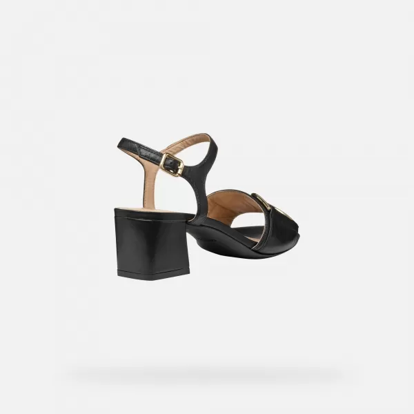  Damensandalen GEOX NEERAKLIA 50 SCHWARZ 