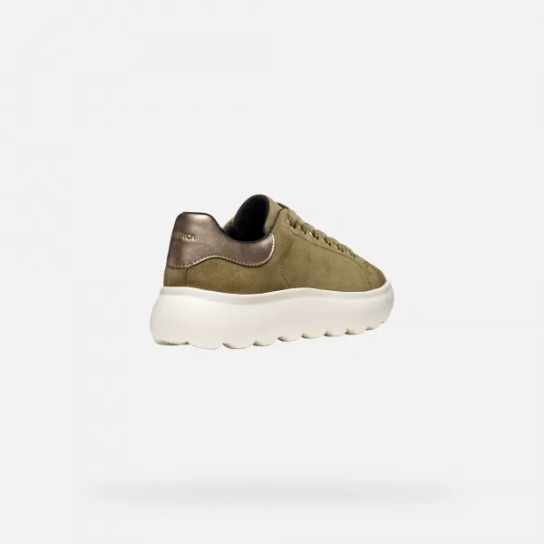  Damen-Sneaker GEOX SPHERICA EC4.1 G009311 KHAKI 