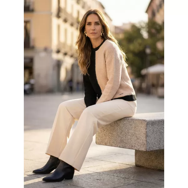 Damenpullover KIXMI VERENA HELLBEIGE 