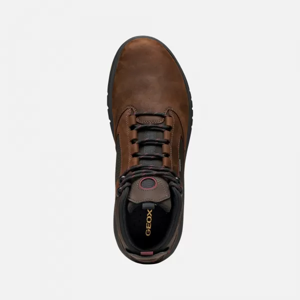 Herrenschuhe GEOX AERANTIS 4X4 ABX G011149 DUNKELBRAUN 