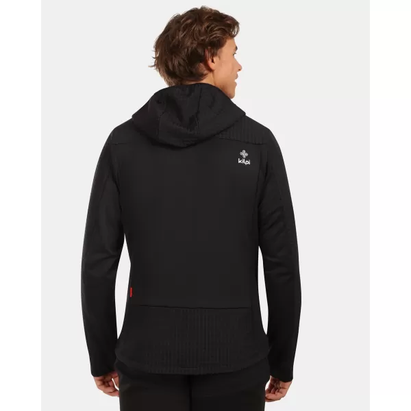  Fleece-Sweatshirt für Herren KILPI FRENI-M ZM0203KI SCHWARZ 