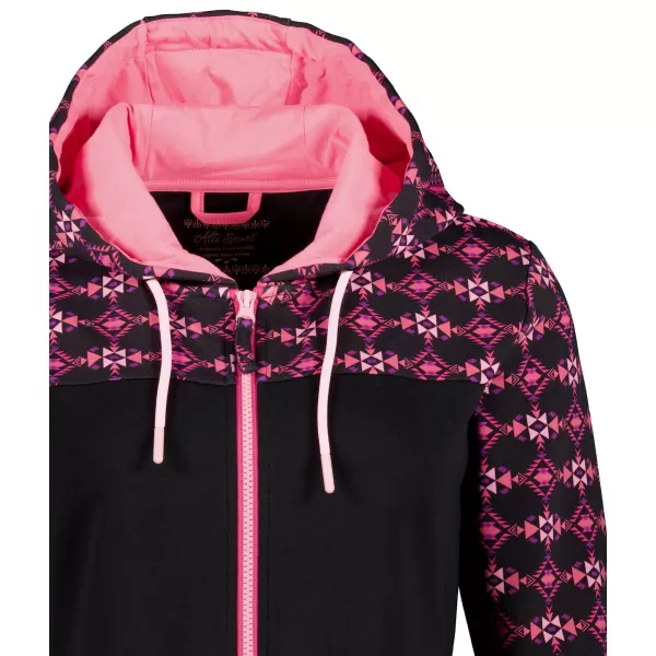  Damen-Sweatshirt ALTISPORT GAI SCHWARZ 