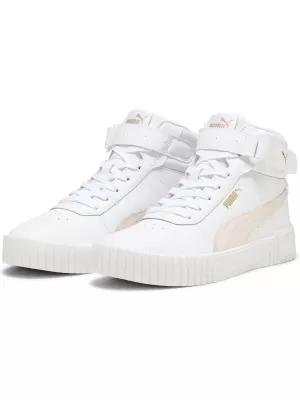 Stiefel PUMA CARINA 2.0 MID 38585107 PUMA WEIß/FROSTIGES ROSA/GOLD
