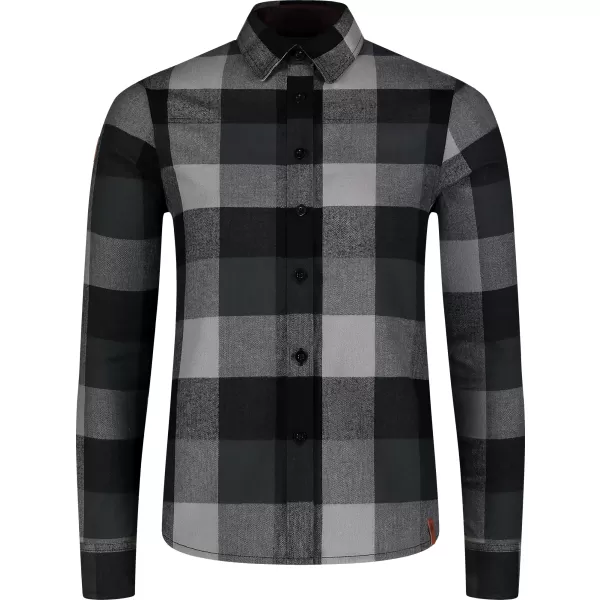  Frauenflanellhemd NORDBLANC HALCYON NBSSL8244 SCHWARZ 